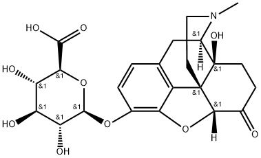 Oxymorphone 3-b-D-Glucuronide 化学構造式