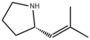 Pyrrolidine, 2-(2-methyl-1-propenyl)-, (-)- (9CI) Structure