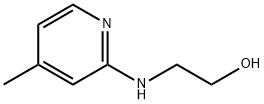 Ethanol, 2-[(4-methyl-2-pyridinyl)amino]- (9CI) Structure