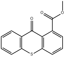 methyl 9-oxo-9H-thioxanthene-1-carboxylate Struktur