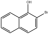 2-BROMO-NAPHTHALEN-1-OL Structure