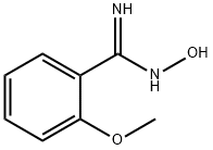 N'-HYDROXY-2-METHOXYBENZENECARBOXIMIDAMIDE Struktur