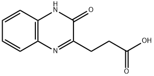 3-(3-羟基喹唑啉-2-基)丙酸,7712-28-9,结构式