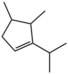 1-Isopropyl-4,5-dimethylcyclopentene Structure