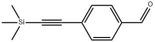 4-(Trimethylsilyl)ethynylbenzaldehyde Struktur