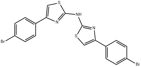 7713-86-2 4-(4-bromophenyl)-N-[4-(4-bromophenyl)-1,3-thiazol-2-yl]-1,3-thiazol-2 -amine