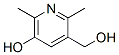3-Pyridinemethanol, 5-hydroxy-2,6-dimethyl- (9CI),771420-13-4,结构式
