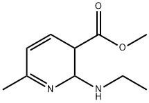 3-Pyridinecarboxylicacid,2-(ethylamino)-2,3-dihydro-6-methyl-,methylester 结构式