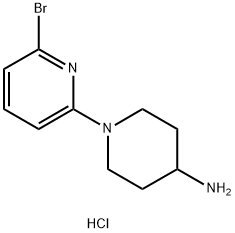 6'-BroMo-3,4,5,6-tetrahydro-2H-[1,2']bipyridinyl-4-ylaMine hydrochloride, 98+% C10H15ClBrN3, MW: 292.61|1-(6-溴-2-吡啶基)-4-哌啶胺盐酸盐