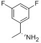 (R)-1-(3,5-ジフルオロフェニル)エタンアミン塩酸塩 化学構造式