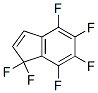 1,1,4,5,6,7-ヘキサフルオロ-1H-インデン 化学構造式