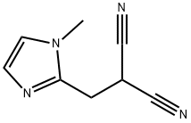 Propanedinitrile, [(1-methyl-1H-imidazol-2-yl)methyl]- (9CI) 化学構造式