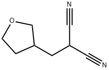 Propanedinitrile, [(tetrahydro-3-furanyl)methyl]- (9CI) Struktur