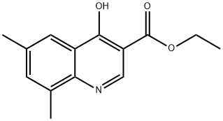 4-히드록시-6,8-디메틸-퀴놀린-3-카르복실산에틸에스테르