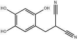 Propanedinitrile, [(2,4,5-trihydroxyphenyl)methyl]- (9CI) 结构式