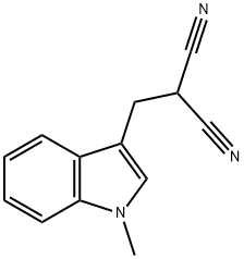 Propanedinitrile, [(1-methyl-1H-indol-3-yl)methyl]- (9CI) Structure