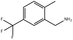 2-Methyl-5-(trifluoromethyl)benzylamine 结构式