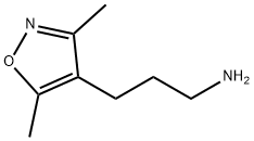 3-(3,5-二甲基异恶唑-4-基)丙-1-胺 HCL 0.4H2O 结构式