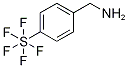 4-(アミノメチル)フェニル硫黄ペンタフルオリド 化学構造式