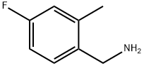 4-Fluoro-2-methylbenzylamine, 771574-00-6, 结构式