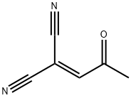 Propanedinitrile, (2-oxopropylidene)- (9CI) Struktur