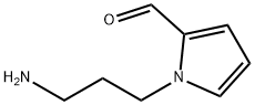 1H-Pyrrole-2-carboxaldehyde, 1-(3-aminopropyl)- (9CI) Structure