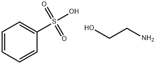 2-aminoethyl benzenesulfonate 化学構造式