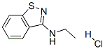 N-ethyl-1,2-benzisothiazol-3-amine monohydrochloride,7716-59-8,结构式