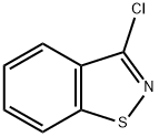 3-Chloro-1,2-benzisothiazole Structure