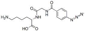 4-azidobenzoylglycyllysine,77162-73-3,结构式