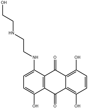 1,4,5-Trihydroxy-8-((2-((2-hydroxyethyl)amino)ethyl)amino)-9,10-anthra cenedione,77184-75-9,结构式