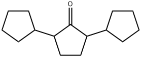 2,5-Dicyclopentyl cyclopentanone 结构式