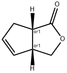 (1S,5S)-3-oxabicyclo[3.3.0]oct-6-en-2-one Structure