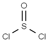 二氯亚砜,7719-09-7,结构式