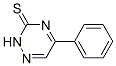 5-phenyl-2H-1,2,4-triazine-3-thione Struktur