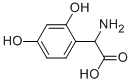 AMINO-(2,4-DIHYDROXY-PHENYL)-ACETIC ACID 结构式