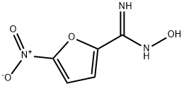 N'-HYDROXY-5-NITROFURAN-2-CARBOXIMIDAMIDE 结构式