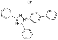 2,5-DIPHENYL-3-(P-DIPHENYL)TETRAZOLIUM CHLORIDE Struktur