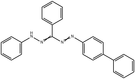 3,5-DIPHENYL-1-(4-PHENYLAZOPHENYL)FORMAZAN 结构式