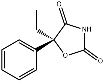 2,4-Oxazolidinedione,5-ethyl-5-phenyl-,(S)-(9CI) 结构式