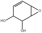 3,4-epoxy-1,2,3,4-tetrahydrobenzene-1,2-diol 结构式
