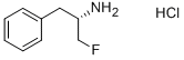 (S)-(FLUOROMETHYL)-BENZENEETHANAMINE HYDROCHLORIDE 结构式