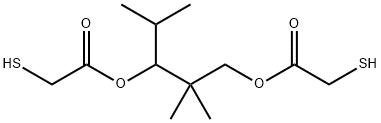 77223-49-5 2,2-dimethyl-1-(1-methylethyl)-1,3-propanediyl bis(mercaptoacetate)