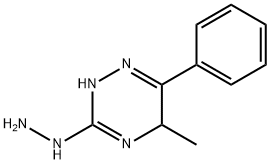 1,2,4-Triazin-3(2H)-one,4,5-dihydro-5-methyl-6-phenyl-,hydrazone(9CI) 结构式