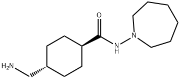 사이클로헥산카복사미드,4-(아미노메틸)-N-(헥사하이드로-1H-아제핀-1-일)-,