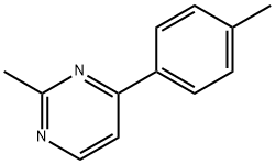 Pyrimidine, 2-methyl-4-(4-methylphenyl)- (9CI) Structure