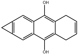 1H-Cycloprop[b]anthracene-3,8-diol, 4,7-dihydro- (9CI) Struktur