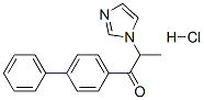 2-imidazol-1-yl-1-(4-phenylphenyl)propan-1-one hydrochloride|