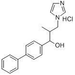 1-Propanol, 1-(4-biphenylyl)-2-(1-imidazolylmethyl)-, hydrochloride|