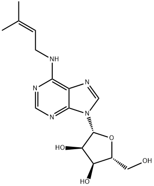 N6-ISOPENTENYLADENOSINE-D6 Struktur